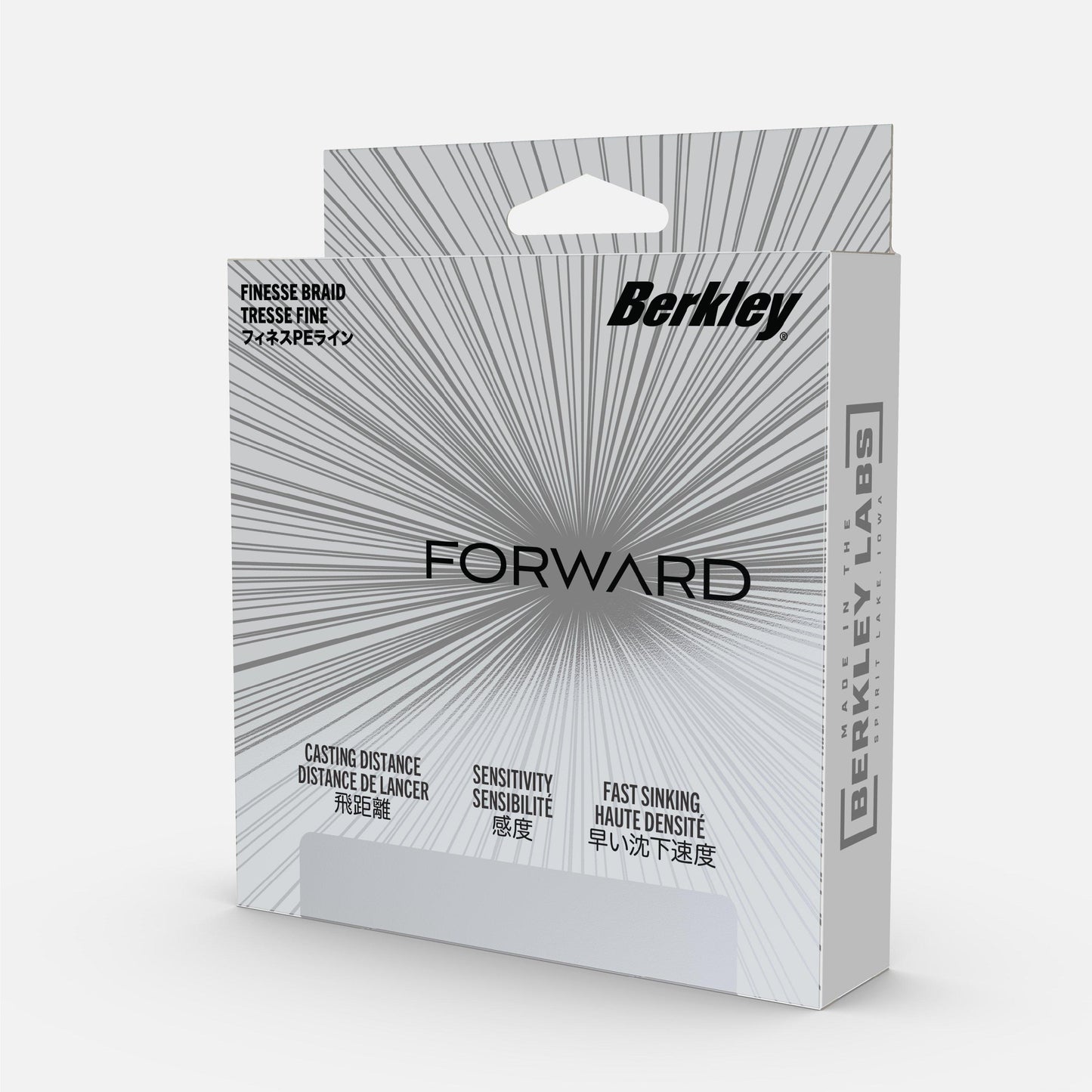 BERKLEY EFORWARD 0.5G 0.08MM 3.9KG 150M CRY