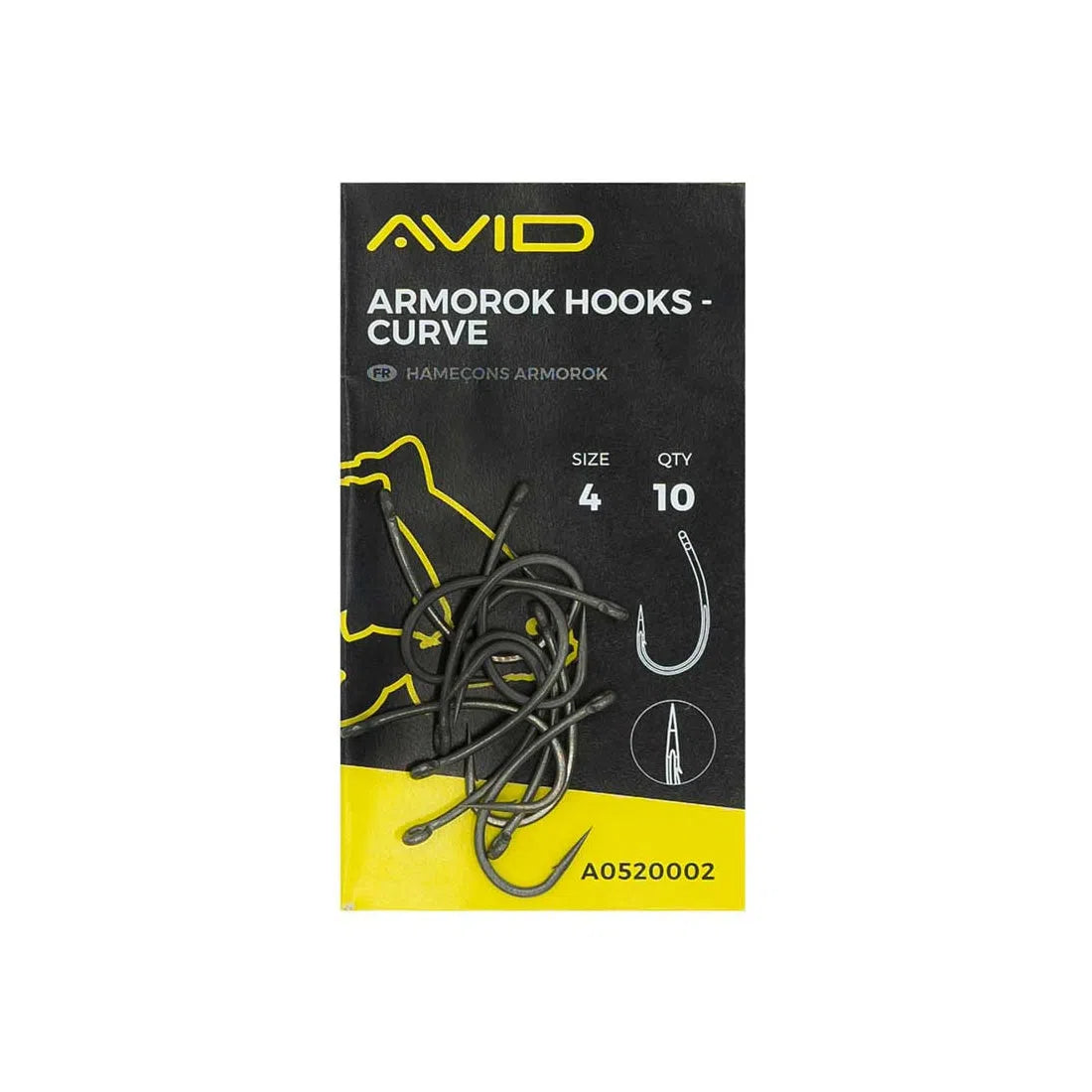 ARMOROK HOROG CURVE MÉRET 8 SZAKÁL NÉLKÜL 10DB