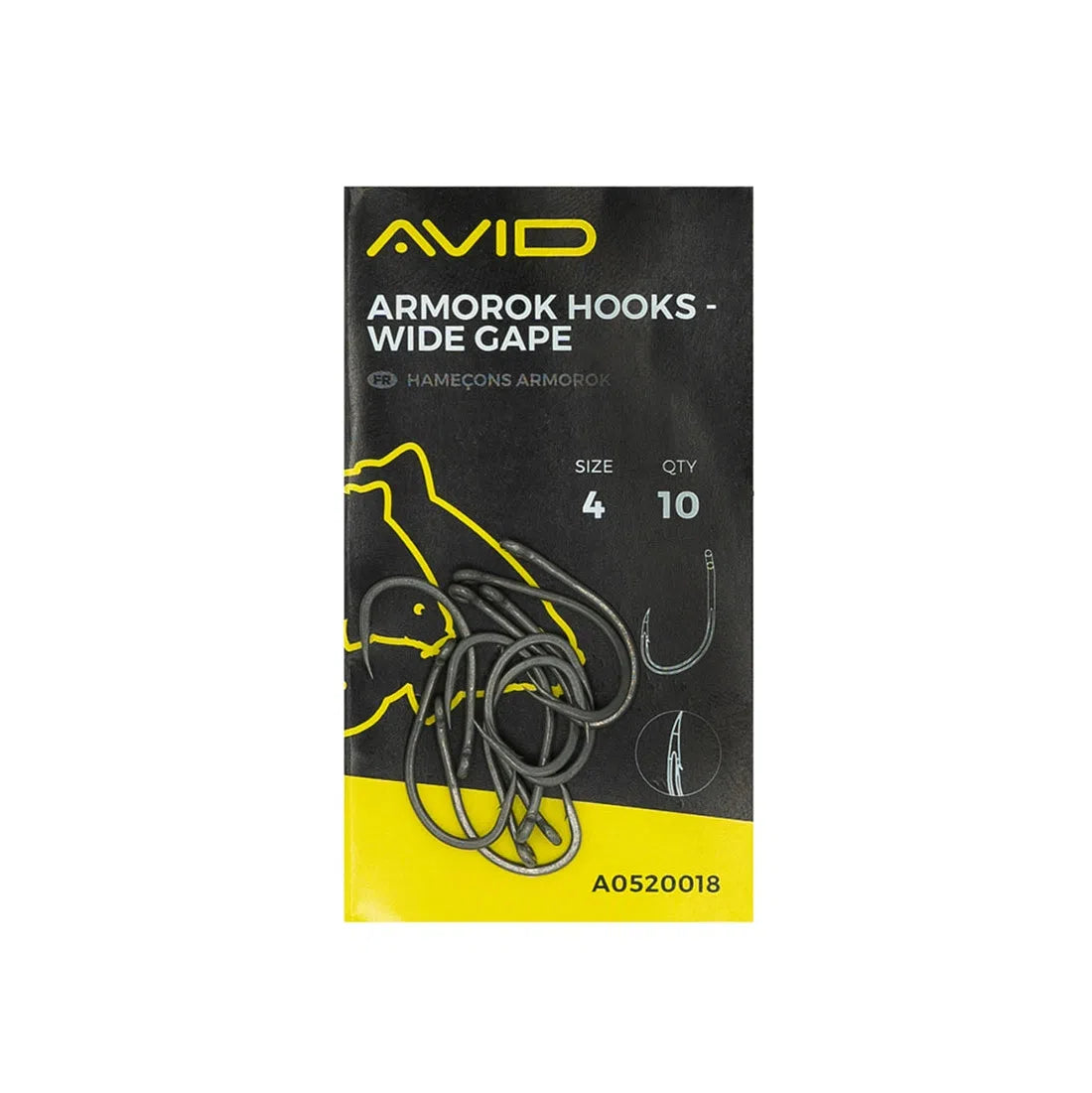 ARMOROK HOROG WIDE GAPE MÉRET 2 10DB