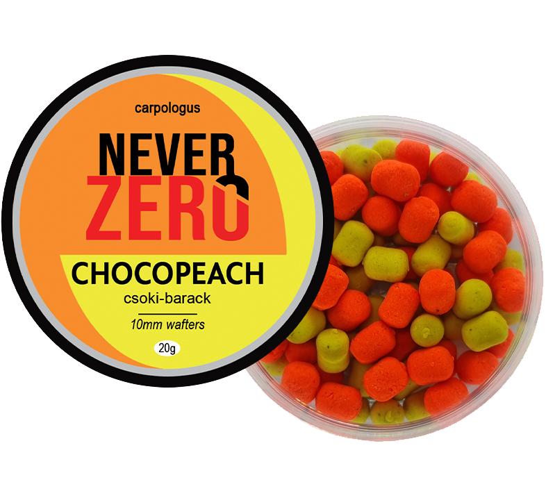 NEVER ZERO WAFTER 10MM CHOCOPEACH CSOKI-NARANCS CSALI