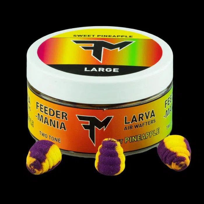 FEEDERMANIA LARVA AIR WAFTERS TWO TONE L SWEET PINEAPPLE
