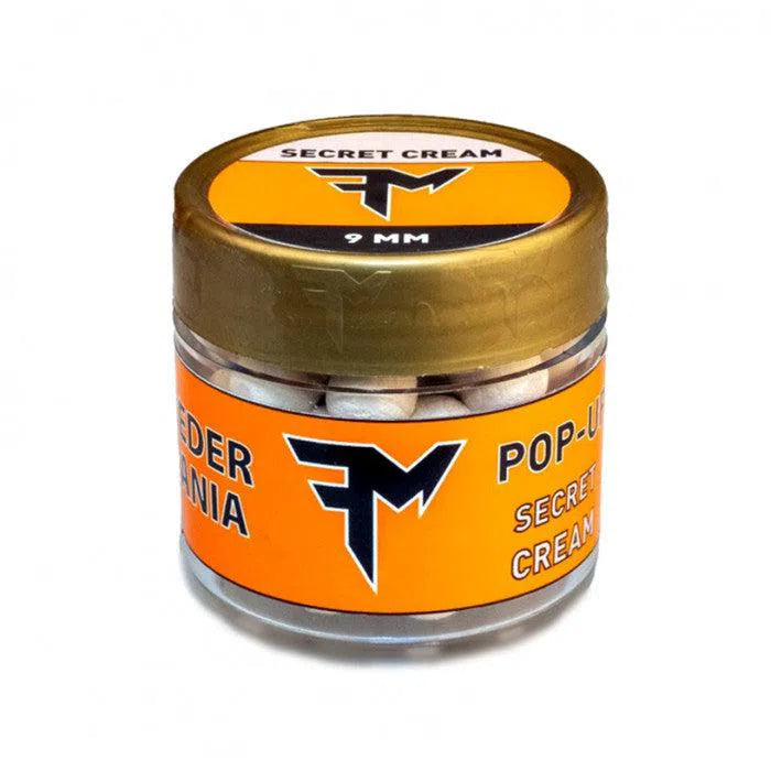 FEEDERMANIA POP-UP BOILIE 9MM SECRET CREAM