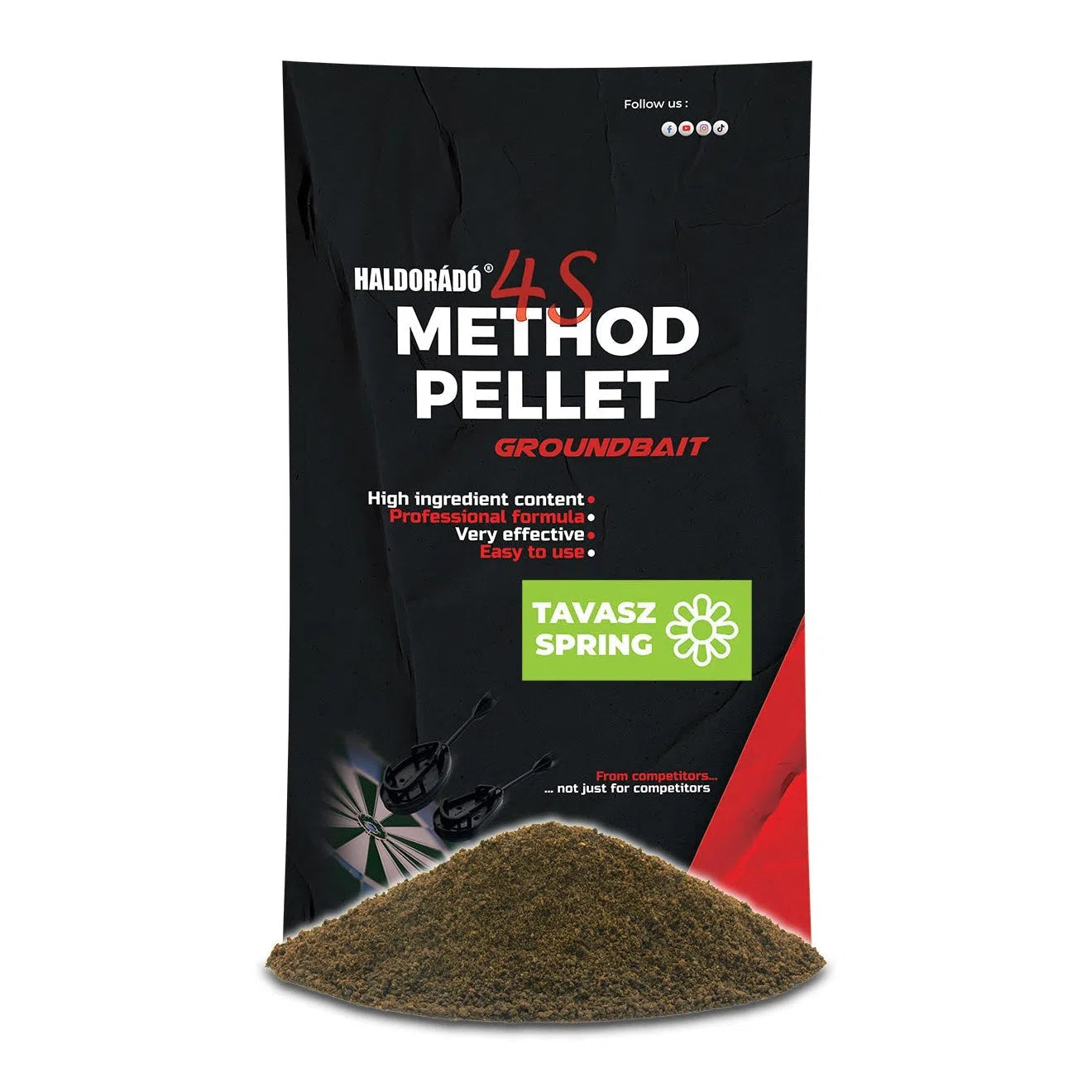 HALDORÁDÓ 4S METHOD PELLET ETETŐANYAG TAVASZ 400G