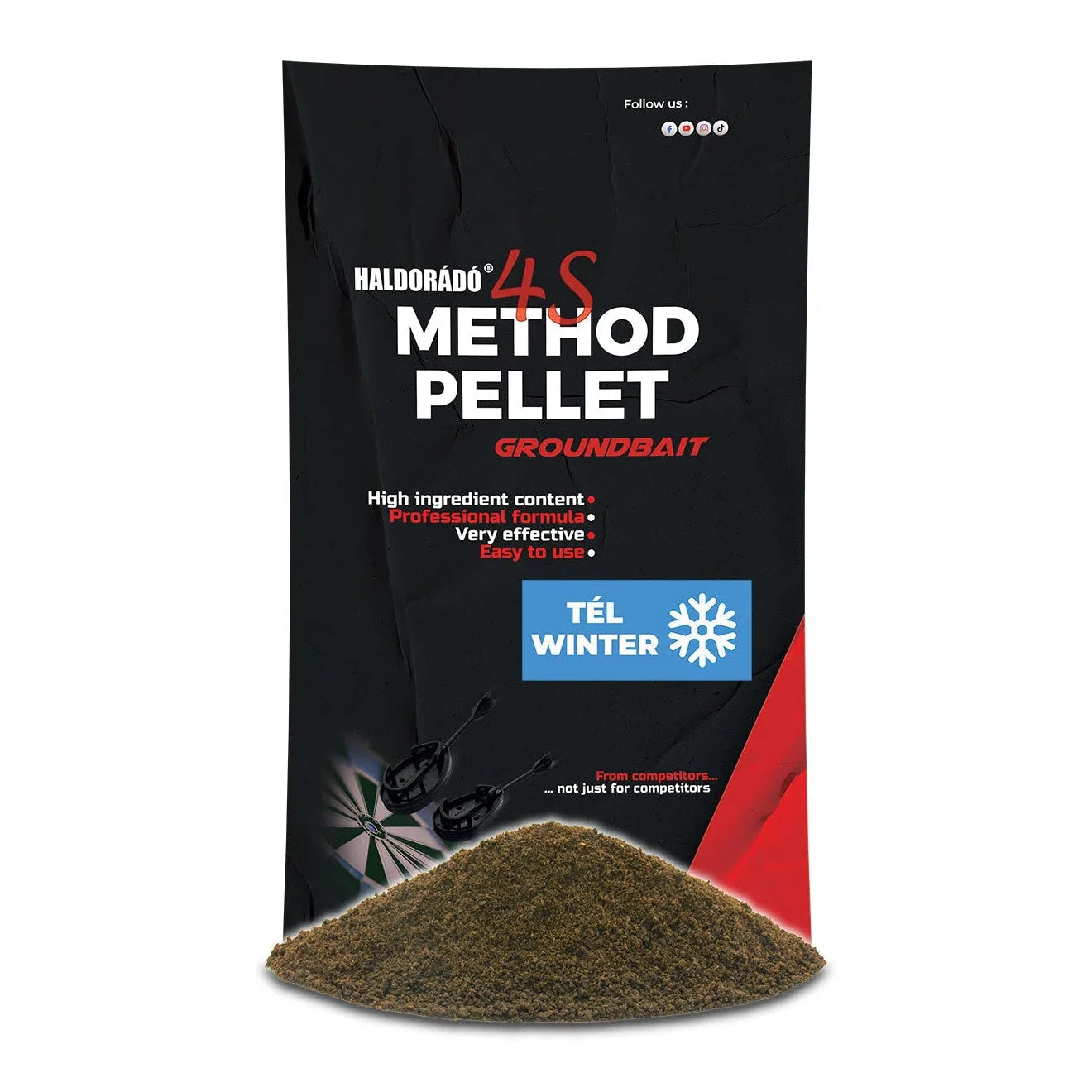 HALDORÁDÓ 4S METHOD PELLET ETETŐANYAG TÉL 400G
