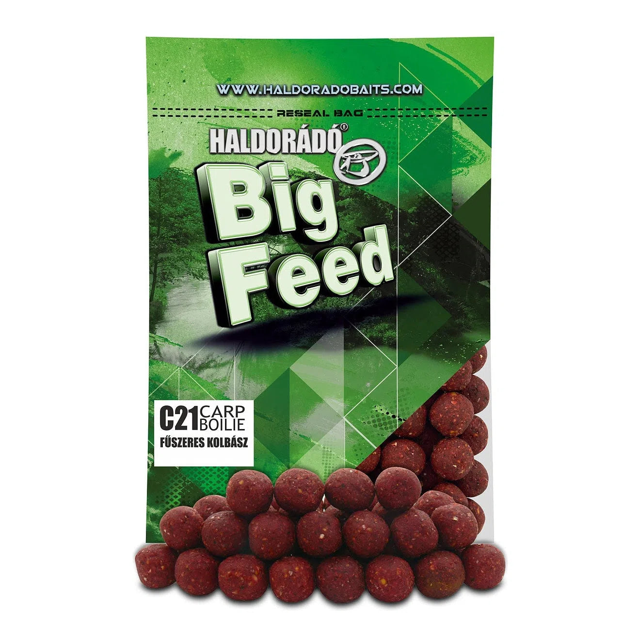 HALDORÁDÓ BIG FEED BOILIE C21 FŰSZERES HAL 700G