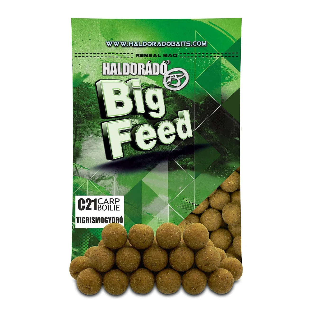 HALDORÁDÓ BIG FEED BOILIE C21 TIGRISMOGYORÓ 700G