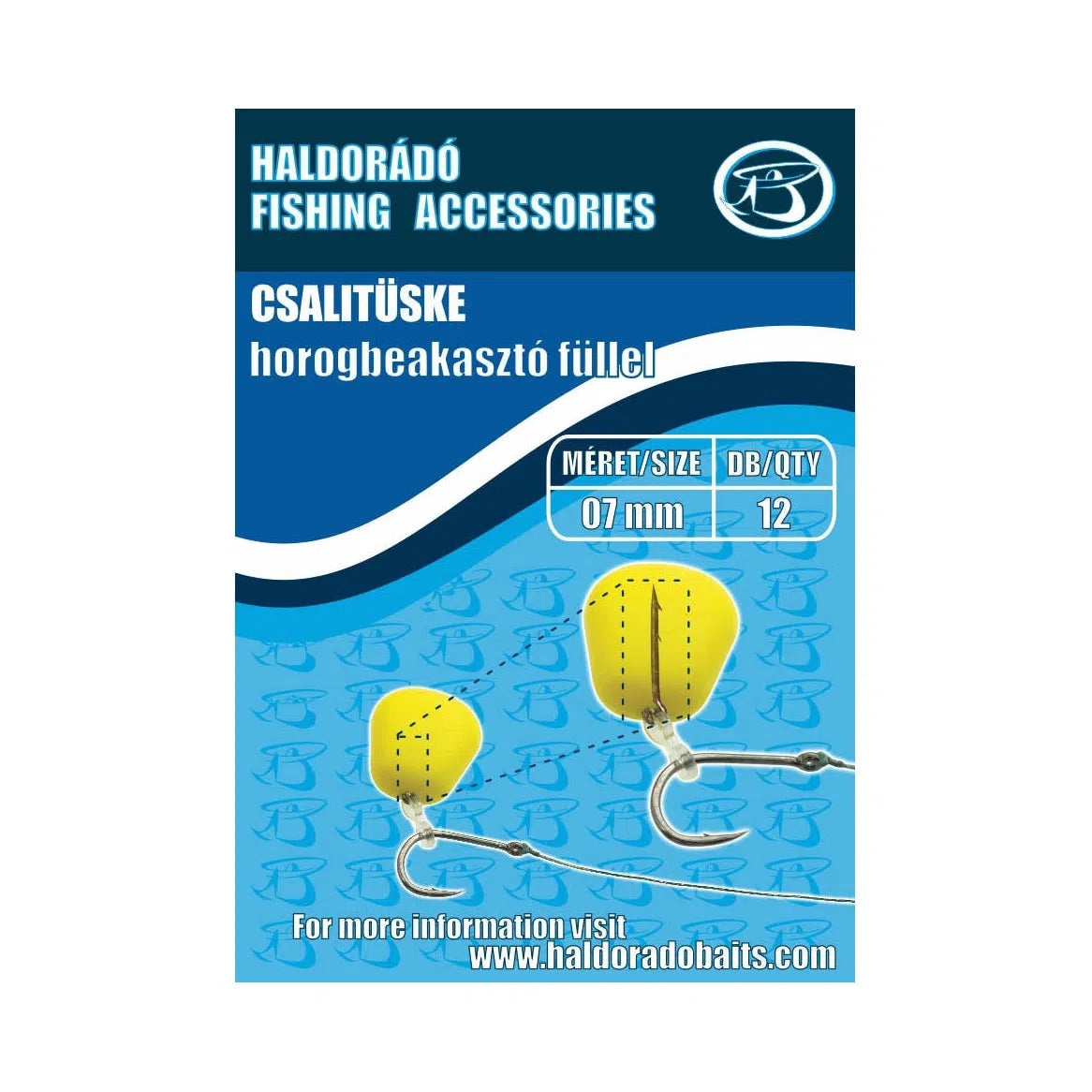 HALDORÁDÓ CSALITÜSKE HOROGBEAKASZTÓVAL 15MM 10DB