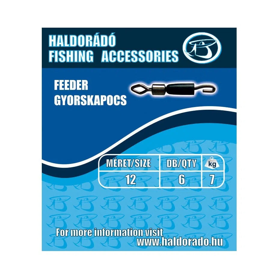 HALDORÁDÓ FEEDER GYORSKAPOCS M 6DB
