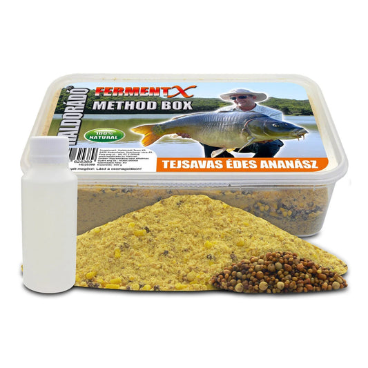HALDORÁDÓ FERMENTX METHOD BOX TEJSAVAS ÉDES ANANÁSZ 400G