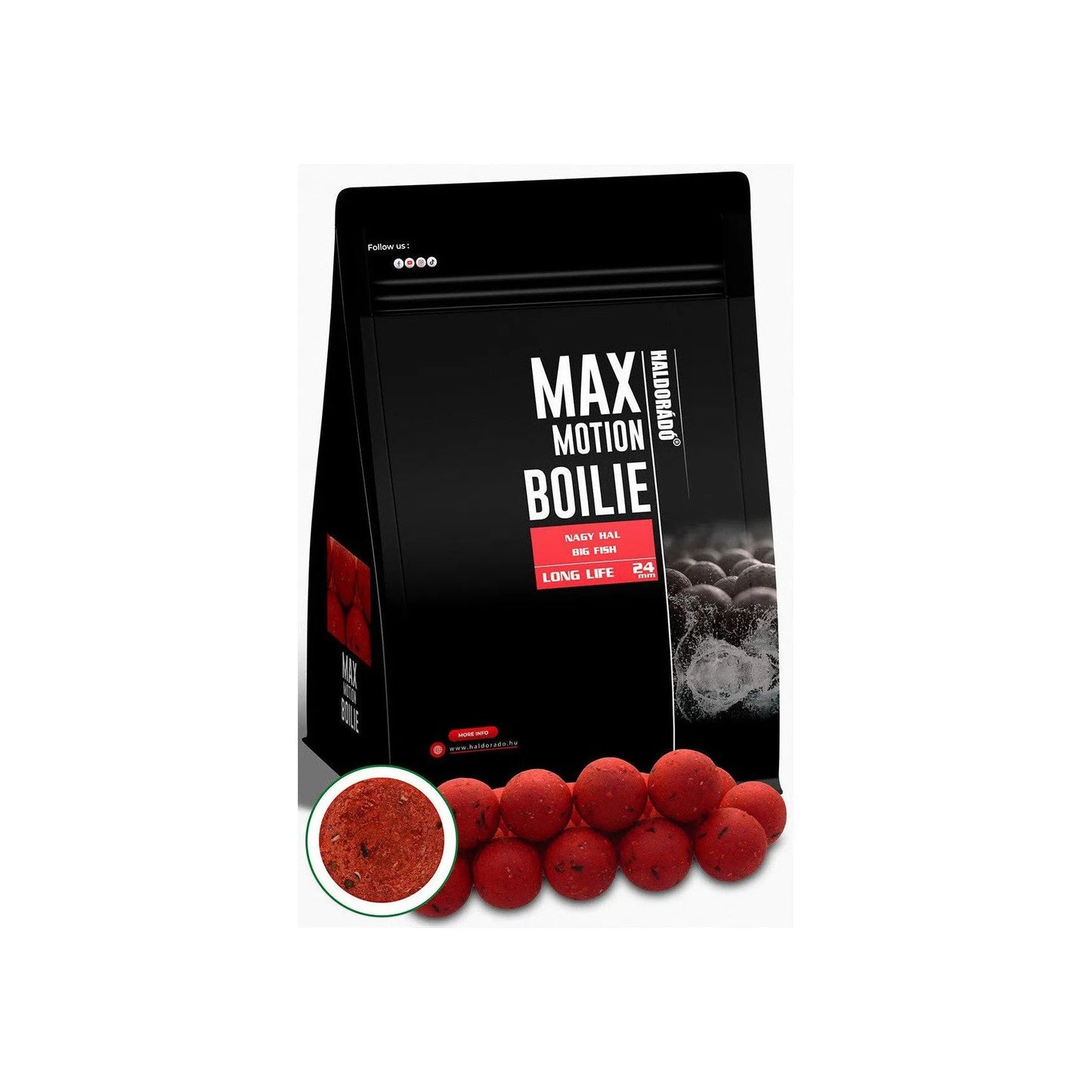 HALDORÁDÓ MAX MOTION BOILIE LONG LIFE 24MM NAGY HAL 800G