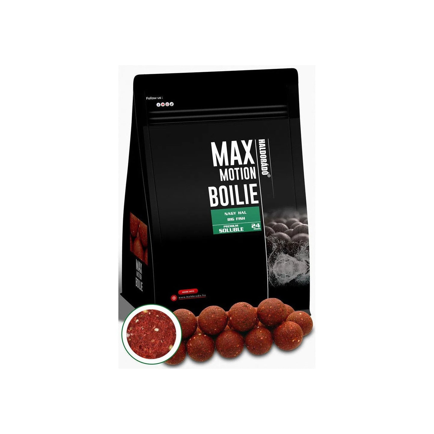 HALDORÁDÓ MAX MOTION BOILIE PREMIUM OLDÓDÓ 24MM NAGY HAL 800G