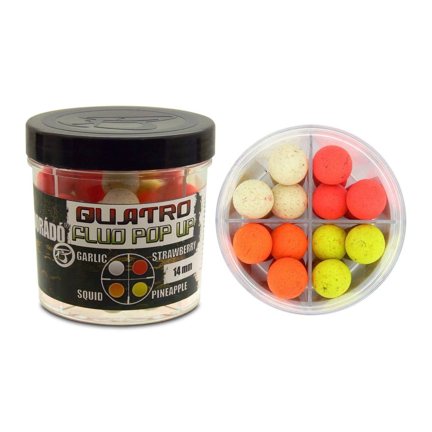 HALDORÁDÓ QUATRO FLUO POP UP 14MM