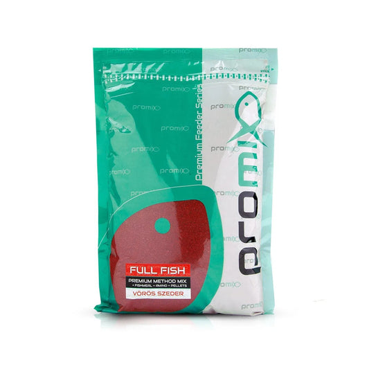 PROMIX ETETŐANYAG FULL FISH VÖRÖS SZEDER 800G