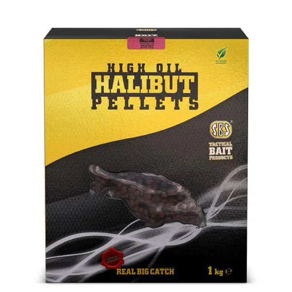 SBS HIGH OIL HALIBUT PELLETS 6MM 1KG