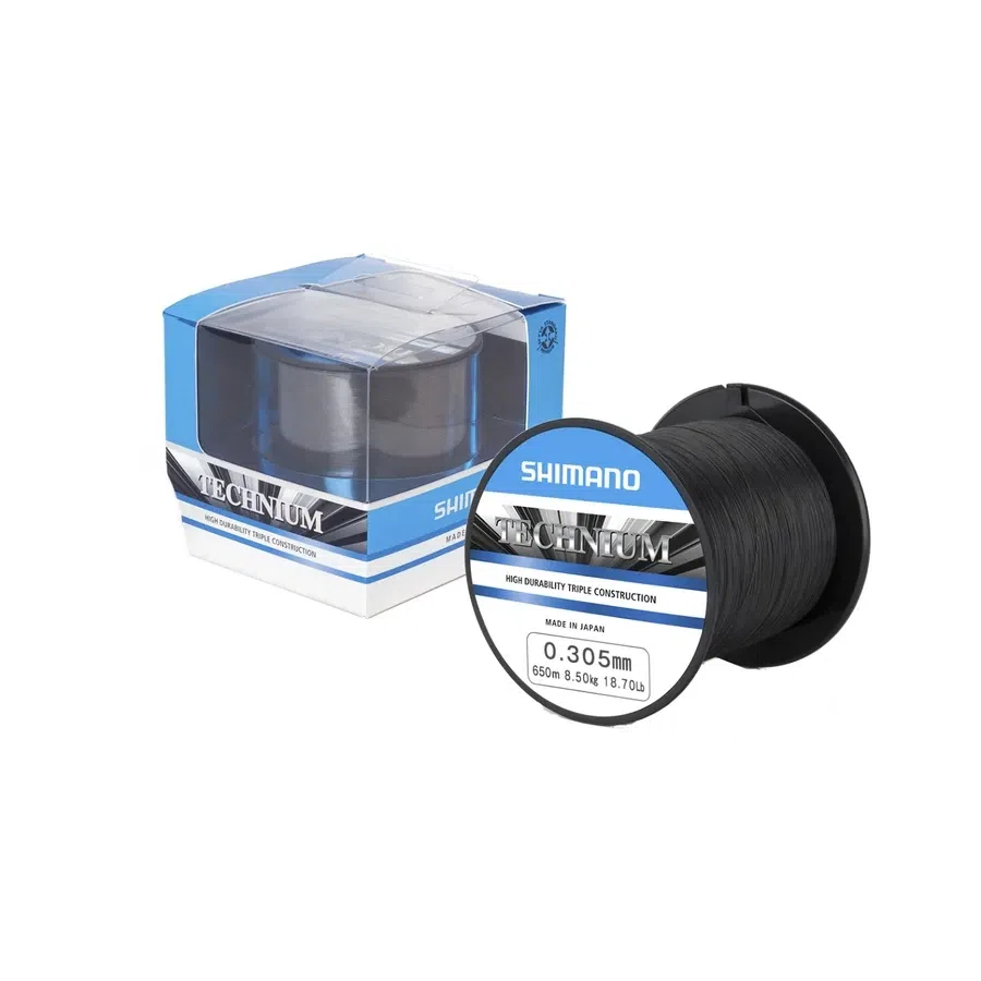 SHIMANO TECHNIUM MONOFIL ZSINÓR 790M SZÜRKE 0.355MM