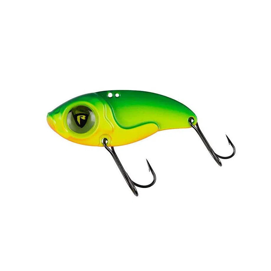 FOX RAGE BIG EYE BLADE 6CM 17G UV FIRE TIGER FÉMCSALI
