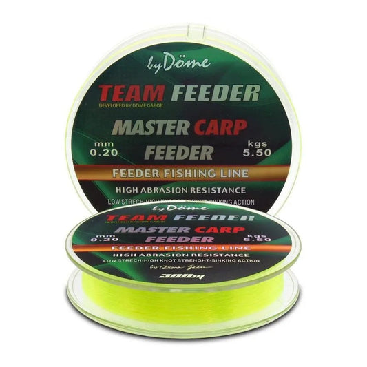 BY DÖME TEAM FEEDERMASTER CARP MONOFIL ZSINÓR 300M 0.20MM