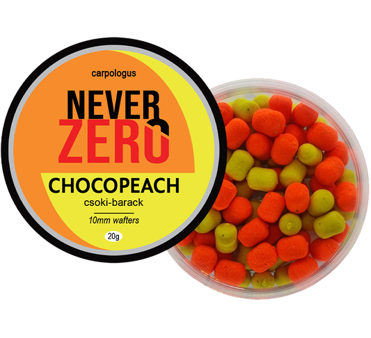 NEVER ZERO WAFTER 10MM CHOCOPEACH CSOKI-NARANCS CSALI