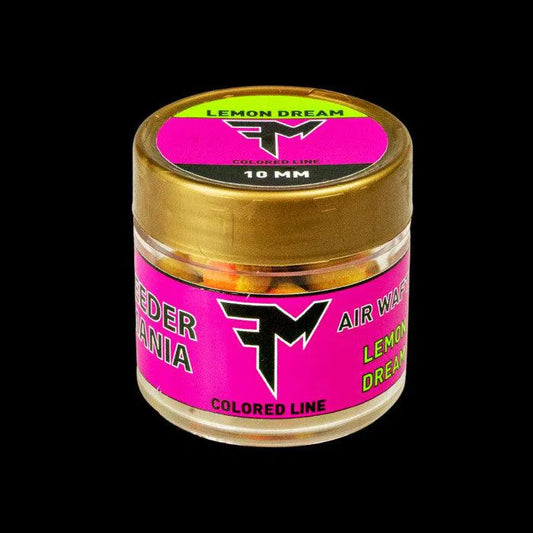 FEEDERMANIA AIR WAFTERS COLORED LINE 10MM LEMON DREAM