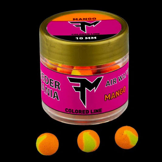 FEEDERMANIA AIR WAFTERS COLORED LINE 10MM MANGO