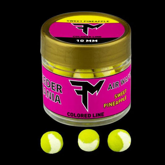 FEEDERMANIA AIR WAFTERS COLORED LINE 10MM SWEET PINEAPPLE