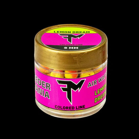 FEEDERMANIA AIR WAFTERS COLORED LINE 8MM LEMON DREAM