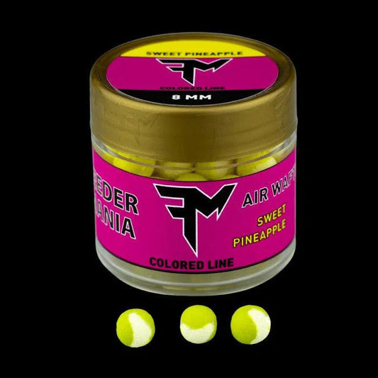 FEEDERMANIA AIR WAFTERS COLORED LINE 8MM SWEET PINEAPPLE