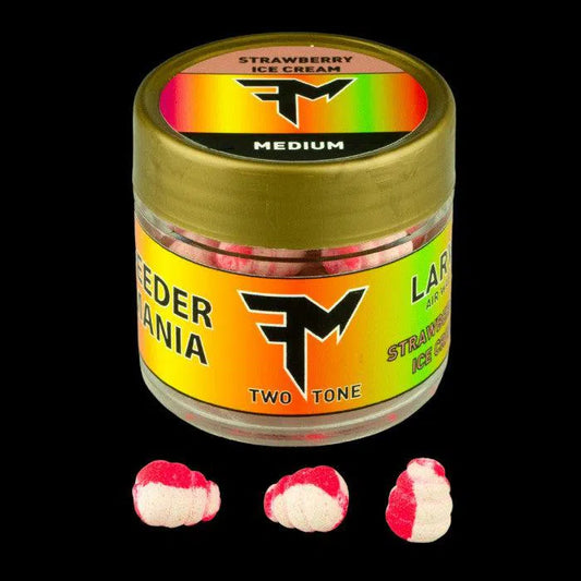 FEEDERMANIA LARVA AIR WAFTERS TWO TONE M STRAWBERRY ICE CREAM