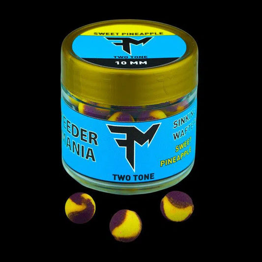 FEEDERMANIA SINKING WAFTERS TWO TONE 10MM LEMON DREAM