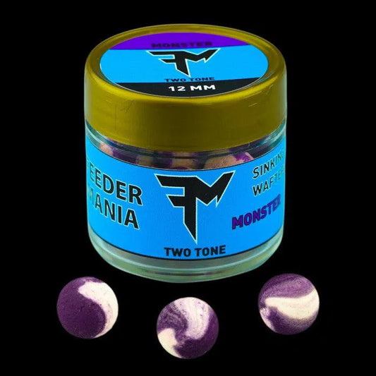 FEEDERMANIA SINKING WAFTERS TWO TONE 12MM MONSTER