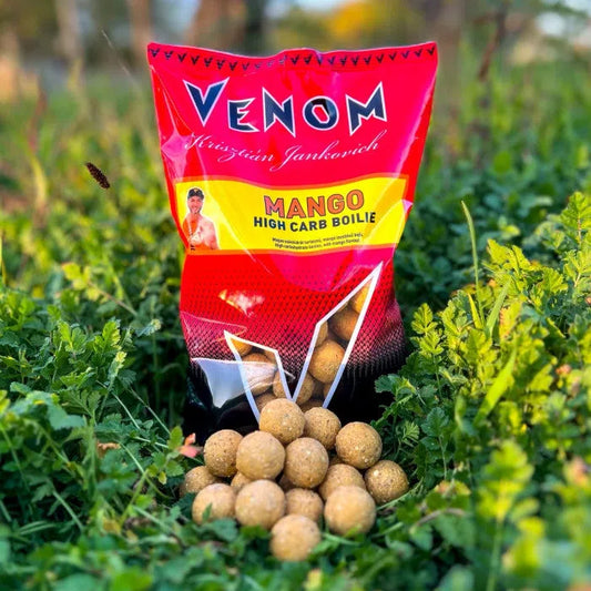 FEEDERMANIA VENOM HIGH CARB BOJLI 30MM MANGO 900G