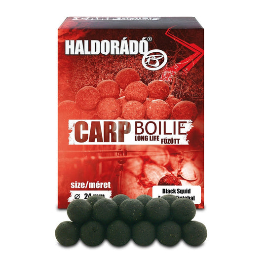 HALDORÁDÓ CARP BOILIE 24MM FEKETE TINTAHAL 800G