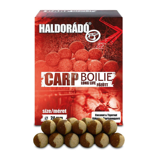 HALDORÁDÓ CARP BOILIE 24MM KÓKUSZ-TIGRISMOGYORÓ 800G