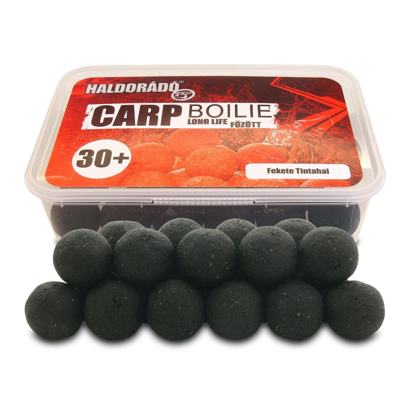 HALDORÁDÓ CARP BOILIE 30MM FEKETE TINTAHAL 400G