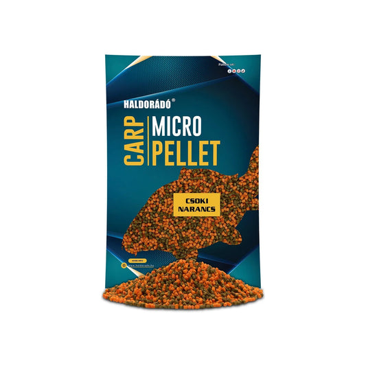 HALDORÁDÓ CARP MICRO PELLET CSOKI-NARANCS 600G