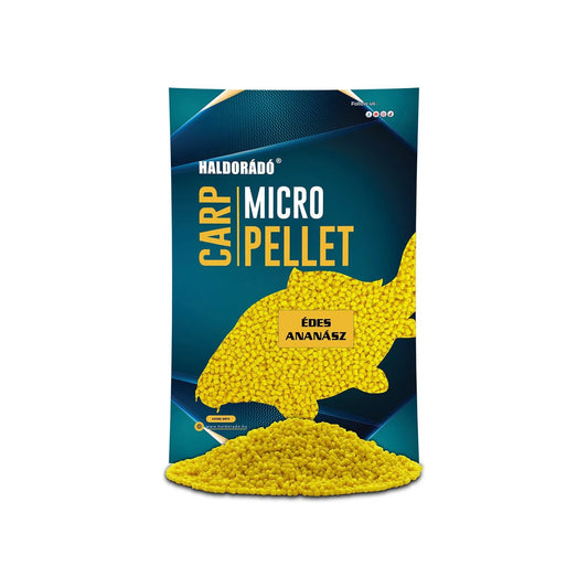 HALDORÁDÓ CARP MICRO PELLET ÉDES ANANÁSZ 600G