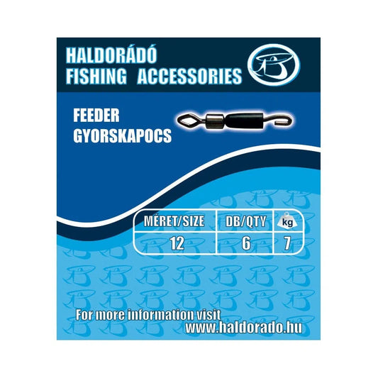 HALDORÁDÓ FEEDER GYORSKAPOCS S 6DB