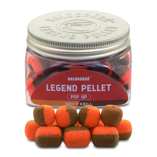 HALDORÁDÓ LEGEND PELLET POP UP SPICY KRILL 12-16MM