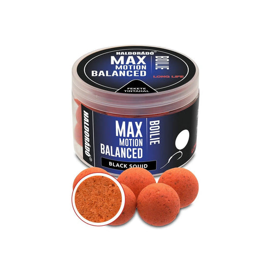 HALDORÁDÓ MAX MOTION BOILIE BALANCED 20MM FEKETE TINTAHAL 70G