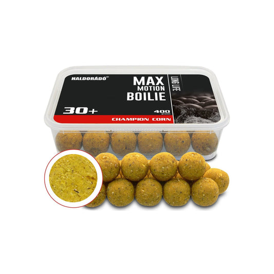 HALDORÁDÓ MAX MOTION BOILIE LONG LIFE 30+MM CHAMPION CORN 400G