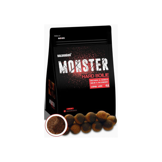 HALDORÁDÓ MONSTER HARD BOILIE 24+MM TINTAHAL-ÁFONYA 700G