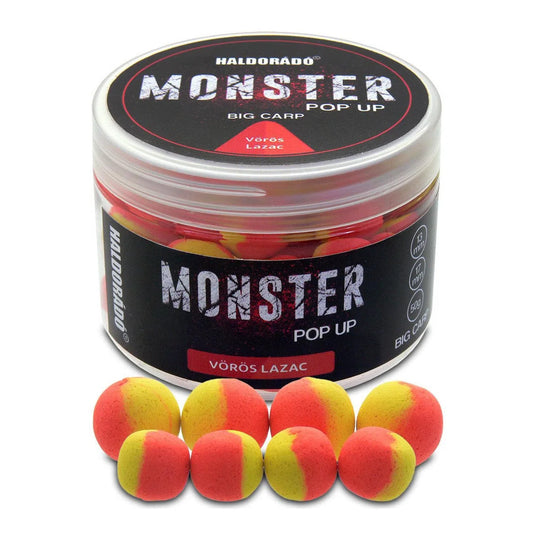 HALDORÁDÓ MONSTER POP UP BIG CARP VÖRÖS LAZAC 13-17MM
