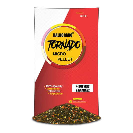 HALDORÁDÓ TORNADO MICRO PELLET N-BUTYRIC-ANANÁSZ 400G