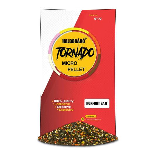 HALDORÁDÓ TORNADO MICRO PELLET ROKFORT SAJT 400G