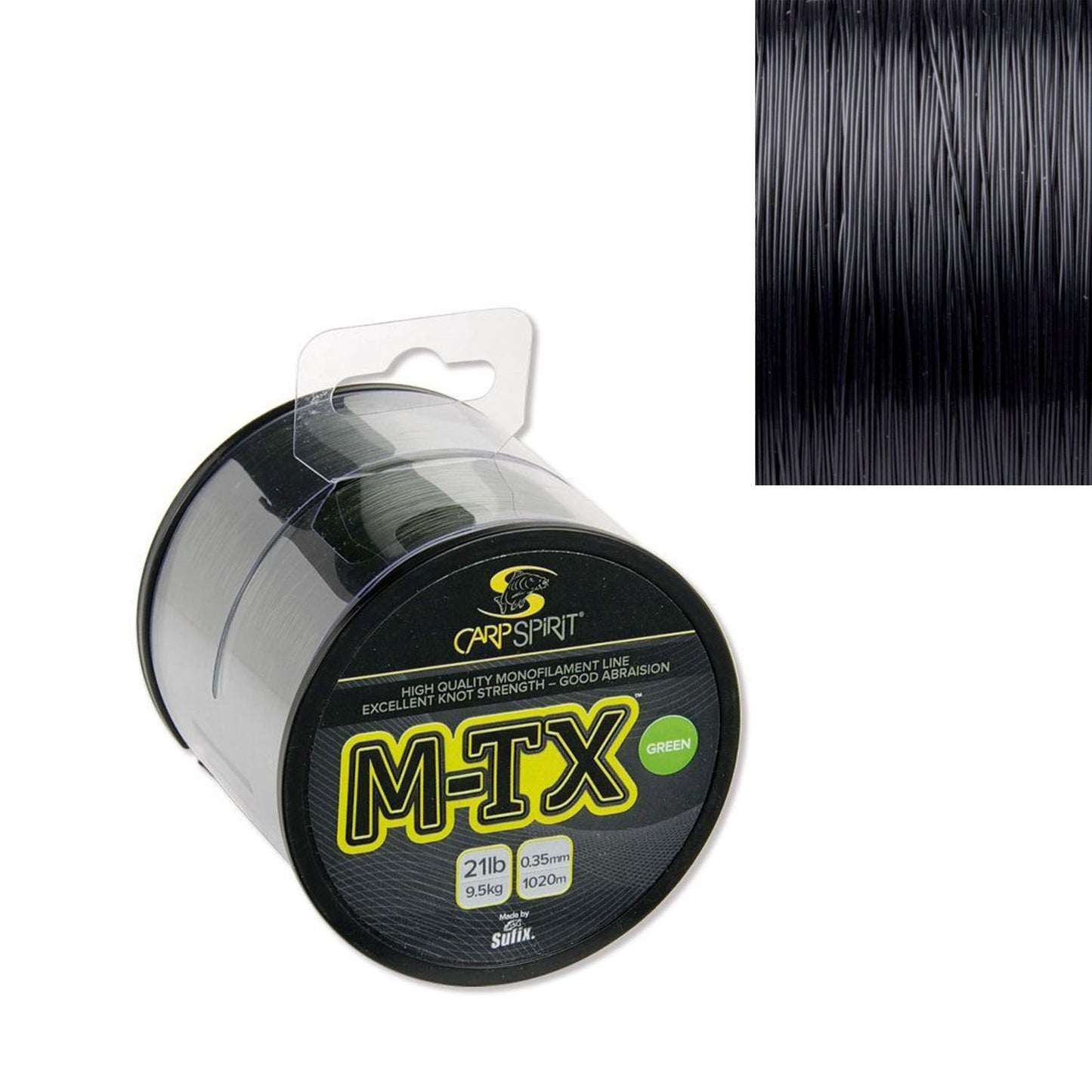 SUFIX CARP SPIRIT M-TX BLACK MONOFIL ZSINÓR M-TX BLACK 0.40 790M