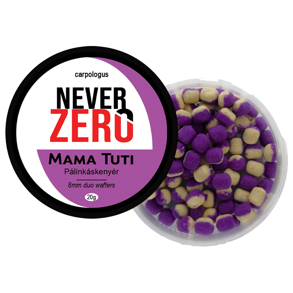 NEVER ZERO DUO WAFTER 8MM MAMA TUTI PÁLINKÁSKENYÉR CSALI