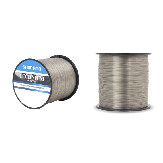 SHIMANO TECHNIUM INVISITEC MONOFIL ZSINÓR 1330m 0.285mm 7.7kg SZÜRKE