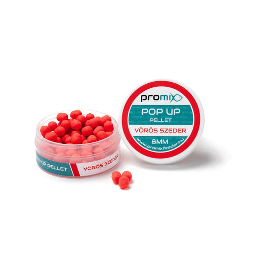 PROMIX POP UP PELLET VÖRÖS SZEDER 8MM