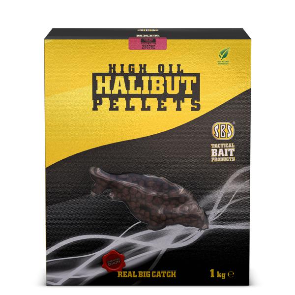 SBS HIGH OIL HALIBUT PELLETS 6MM 1KG