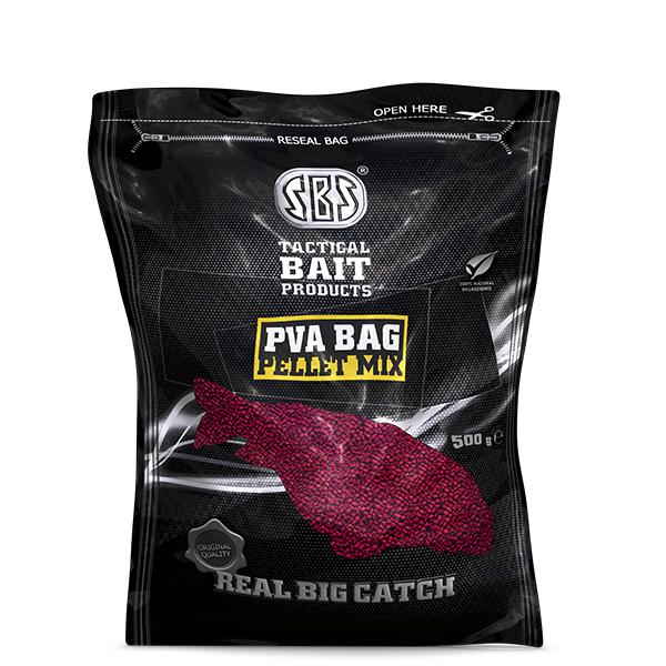 SBS PVA BAG PELLET MIX 3MM HALAS 1KG